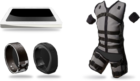 бездротовий тренажер для м'язів